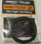 10 ft (3 m) polyleader salmon steelhead  24 lb (10.9 kg) extra super fast sinking Airflo